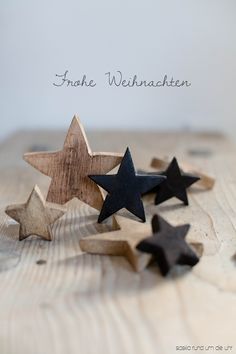 Estrellas madera