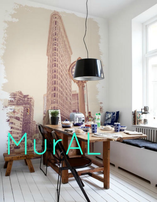 despacho, mural, pared