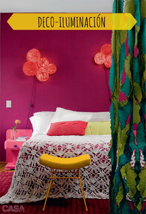 dormitorio magenta