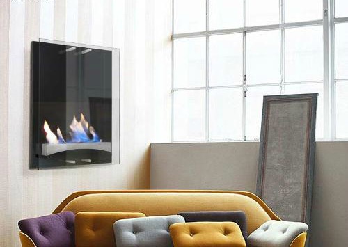 chimenea de bioetanol