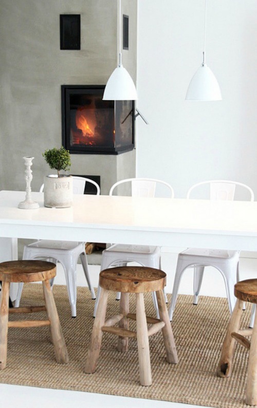 chimenea de esquina