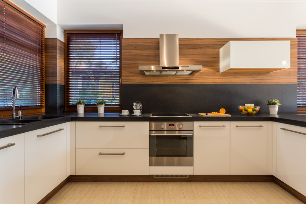 Cocina moderna blanco y madera. fotos para que te inspires ...