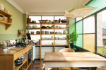 Cocina moderna de estilo vintage