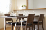 Comedor de estilo urbano en madera