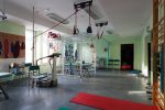 Gimnasio vintage con zona de crossfit